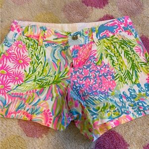 🌴🦩Lilly Pulitzer Callahan Shorts, Size 10 EUC
